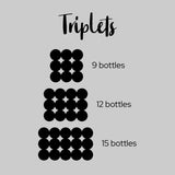 Glitter Bottle Trays